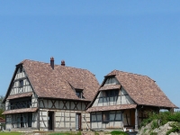 Reconstruction d'une habitation en Colombage